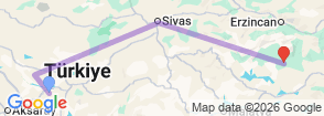 Tour route map