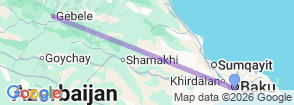 Tour route map