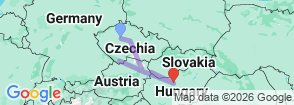 Tour route map