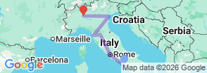 Tour route map