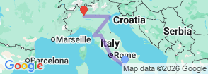Tour route map