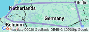 Tour route map