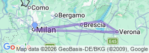 Tour route map