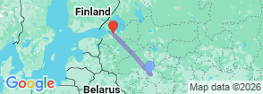 Tour route map