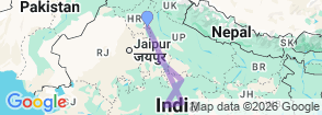 Tour route map