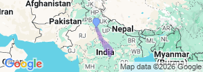Tour route map