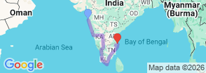 Tour route map