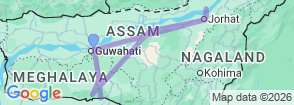 Tour route map