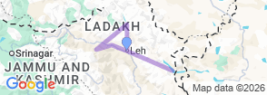 Tour route map