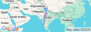 Tour route map
