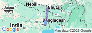 Tour route map