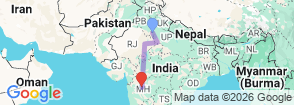 Tour route map