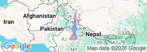 Tour route map