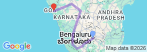 Tour route map