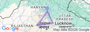 Tour route map