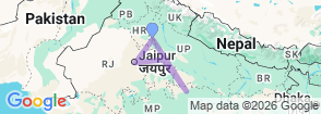 Tour route map