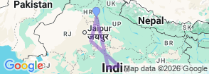 Tour route map