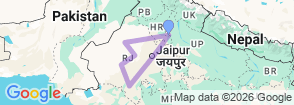 Tour route map