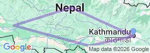 Tour route map