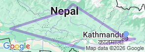 Tour route map