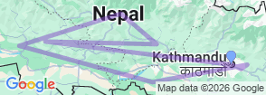 Tour route map