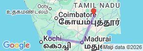 Tour route map