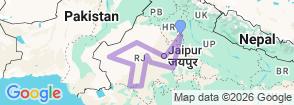 Tour route map