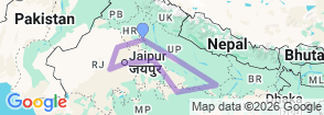 Tour route map