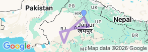 Tour route map
