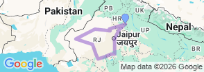 Tour route map
