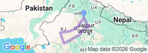 Tour route map