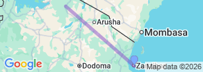 Tour route map