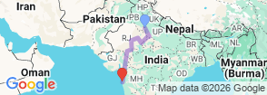 Tour route map