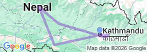 Tour route map