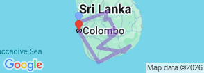 Tour route map