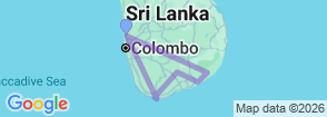 Tour route map