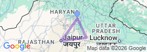 Tour route map