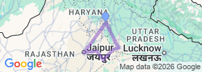 Tour route map