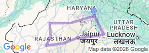 Tour route map