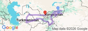 Tour route map