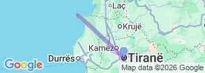 Tour route map
