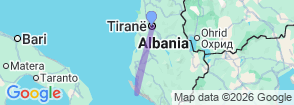 Tour route map