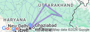 Tour route map
