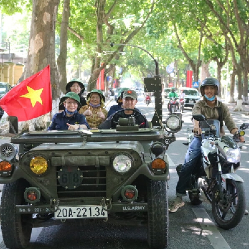 Hanoi Hidden Gems Vintage Jeep Exploration of Food Culture ( Morning Tour) 2