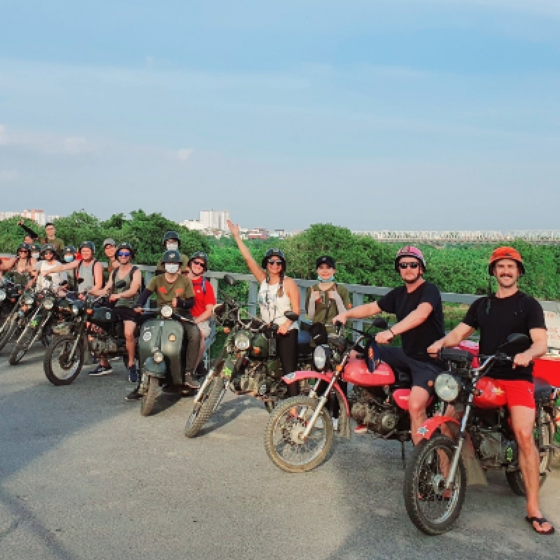 Hanoi Essential Sights Secrets Vintage Motorcycle Discovery Afternoon Tour 1