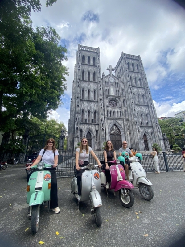 Hanoi Vespa Tours - Let Touch Hanoi’s Culture Lively on a Vespa scooter 3