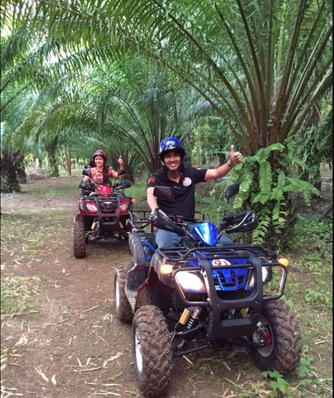 ATV + Jungle Tour (Emerald Pool+ Hot Spring Waterfall + ATV 30 Mins.) 2