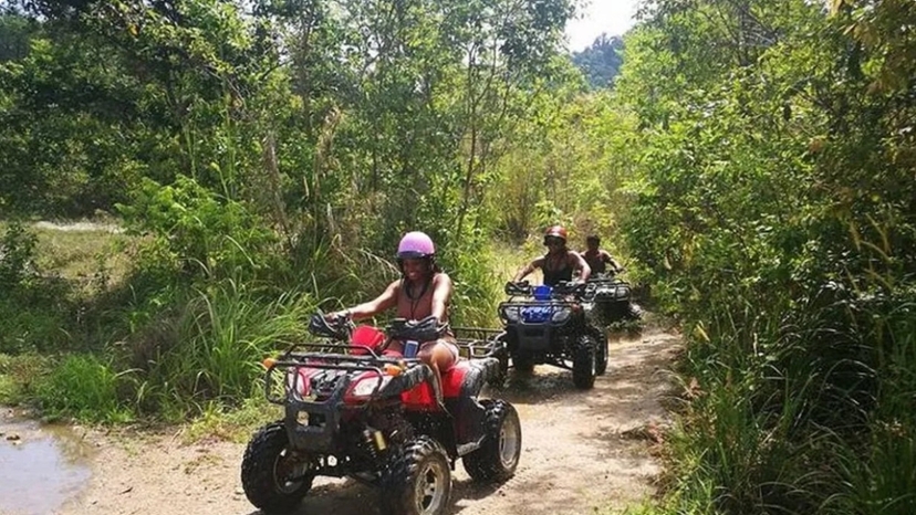 ATV + Jungle Tour (Emerald Pool+ Hot Spring Waterfall + ATV 30 Mins.) 3