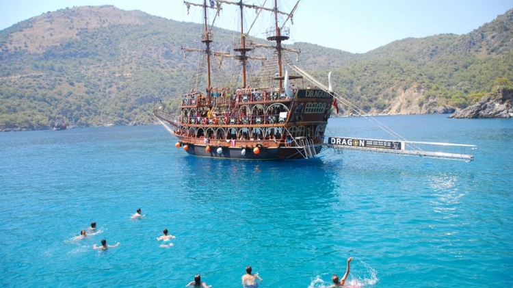 Daily Butterfly Valley Boat Cruise From Oludeniz