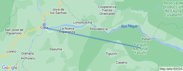 Tour route map